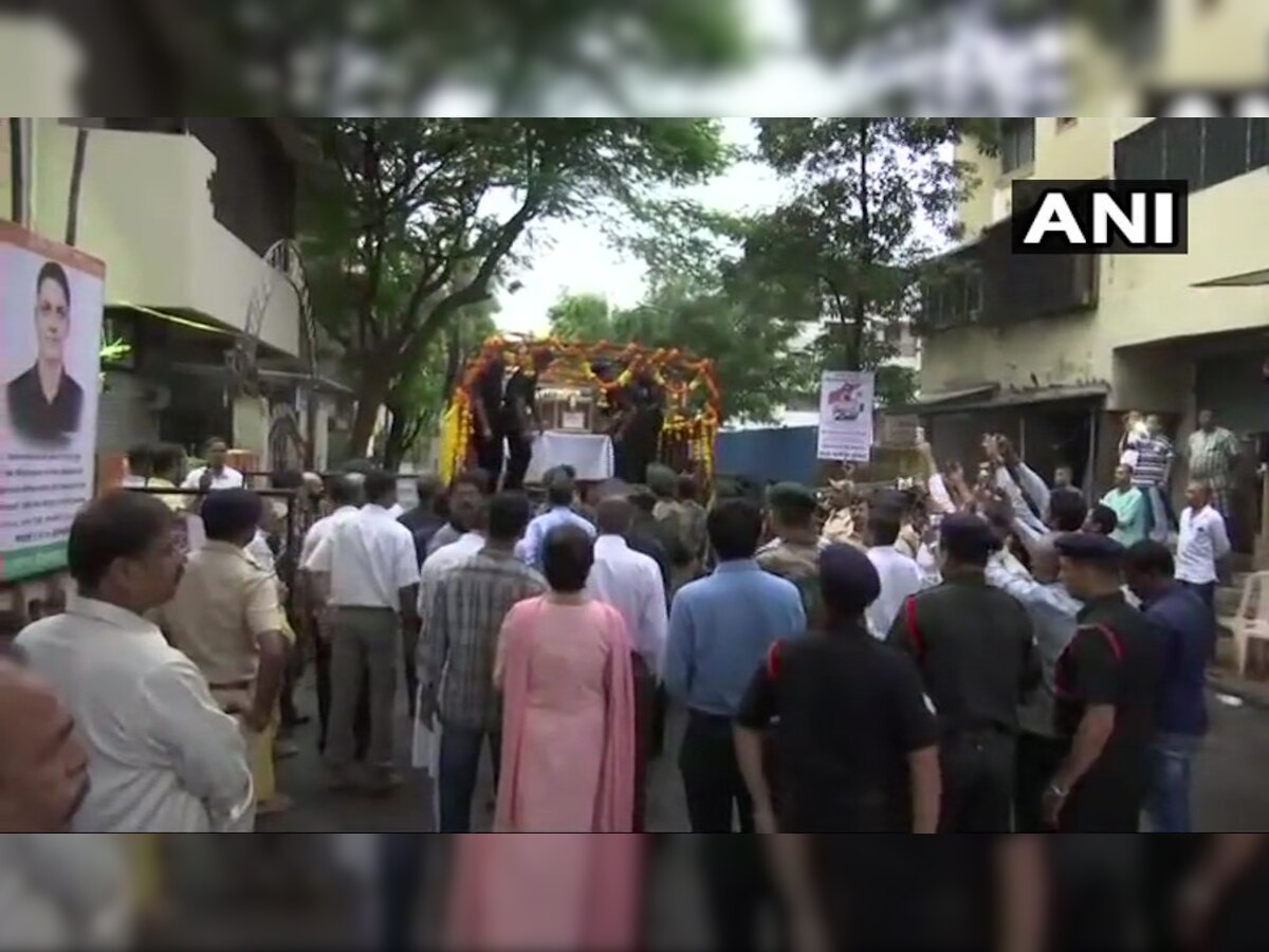 शहीद मेजर कौस्तुभ राणे यांच्यावर आज अंत्यसंस्कार title=