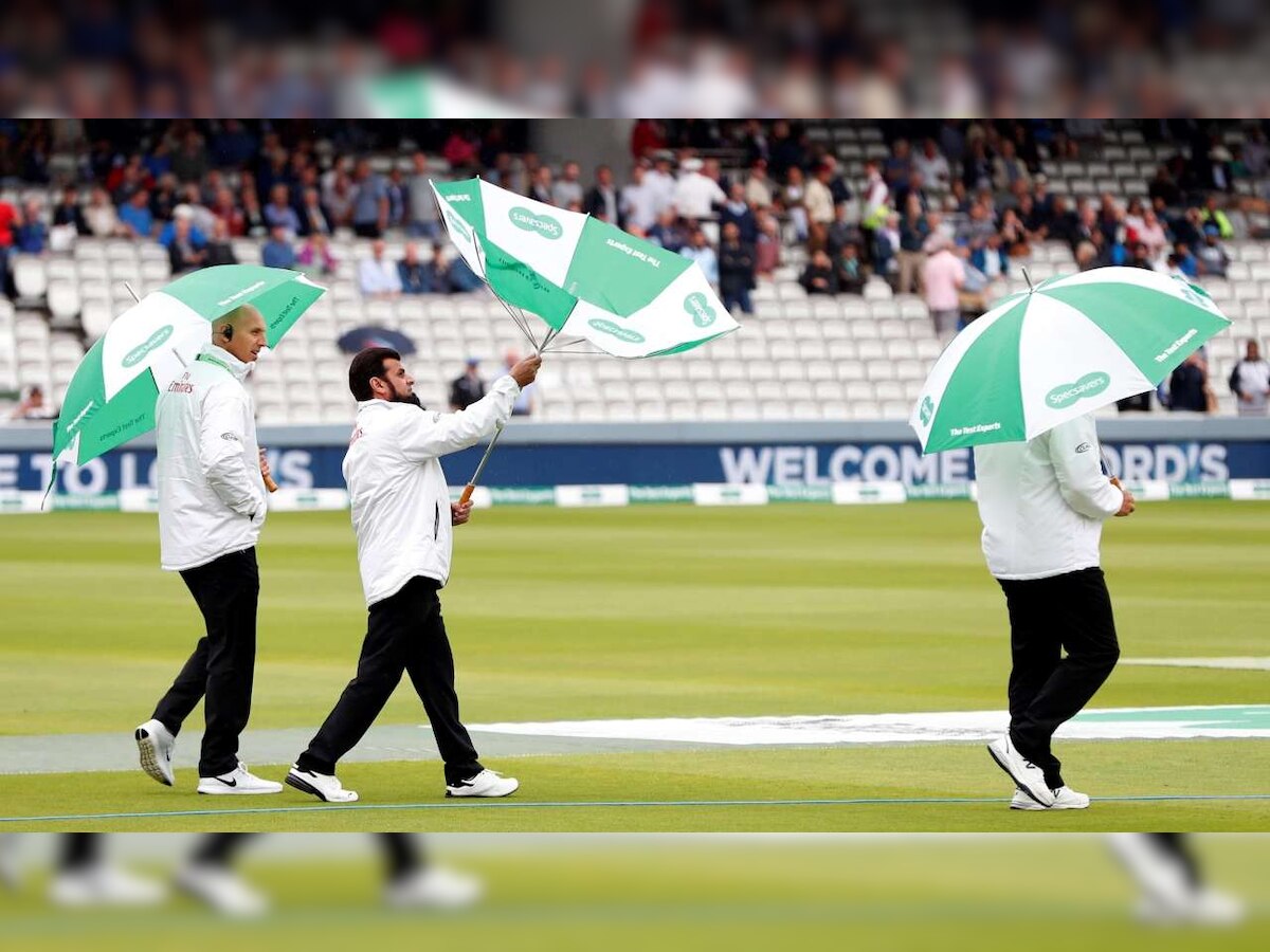 भारत-इंग्लंड दुसरी टेस्ट : पावसामुळे पहिल्या दिवसाचा खेळ रद्द title=