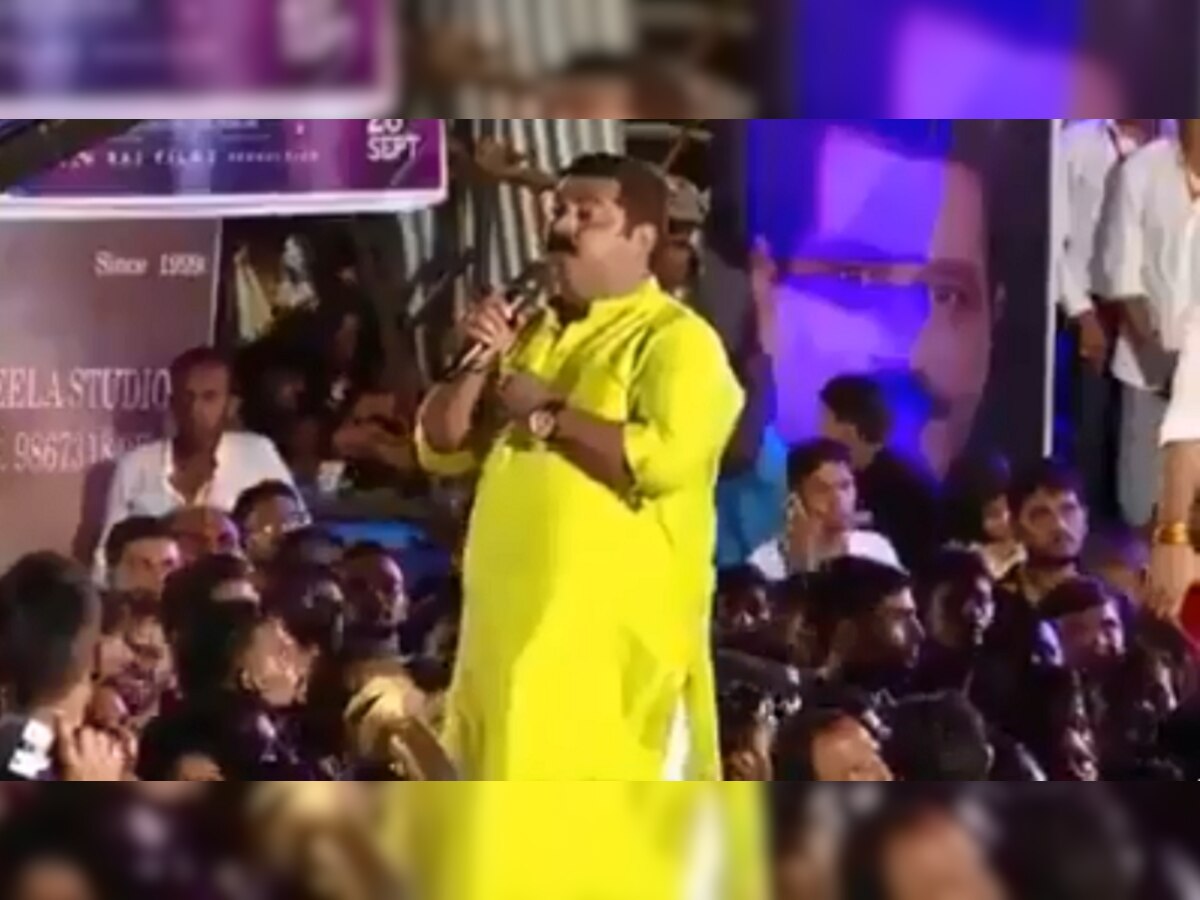 व्हिडिओ : दहीहंडीच्या गर्दीसमोर राम कदम यांचा जीभेवरचा ताबा सुटला  title=