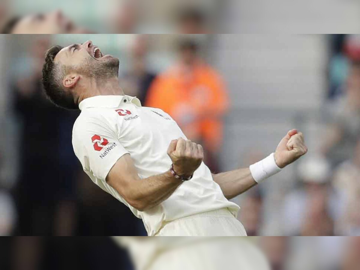 जेम्स अंडरसनचा विक्रम, टेस्टमध्ये सर्वाधिक विकेट घेणारा फास्ट बॉलर title=