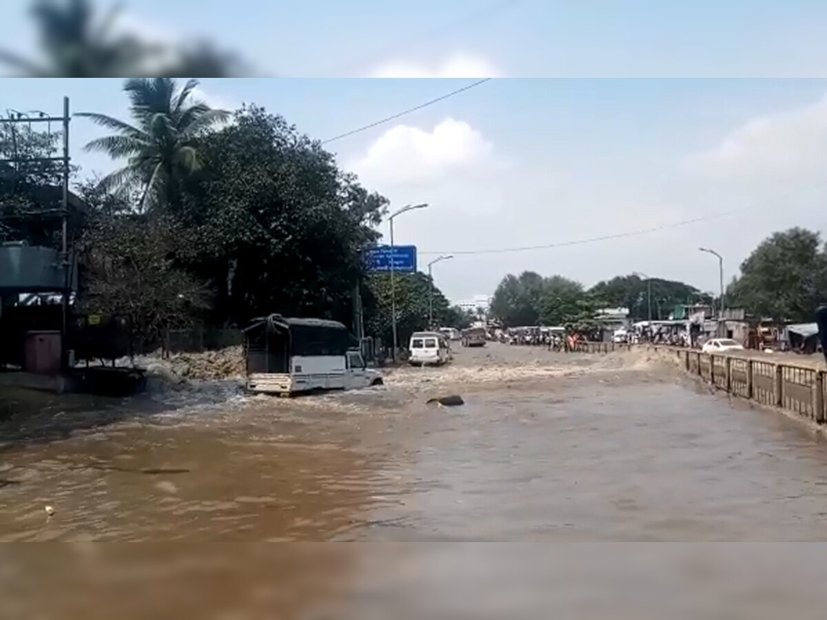 पुण्यात कालव्याची भिंत फुटली, शेकडो कुटुंबांना फटका title=