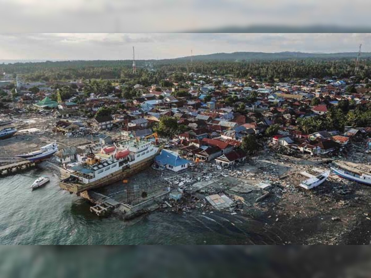 इंडोनेशियाला पुन्हा भूकंपाचा धक्का, भूकंपात ३४ जणांचा मृत्यू तर ५२ जण बेपत्ता  title=