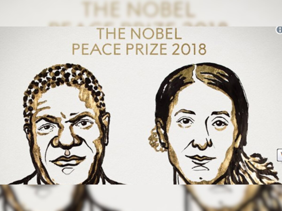 Nobel Prize: डेनिस मुकवेगे, नादिया मुराद यांना शांततेचा नोबेल title=