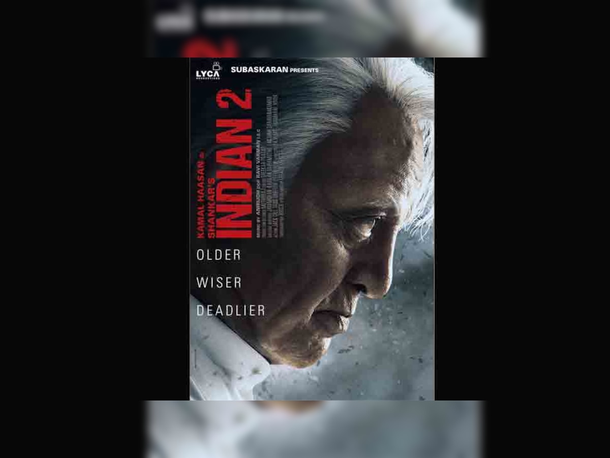 'इंडियन २'चा नवीन पोस्टर रिलीज title=