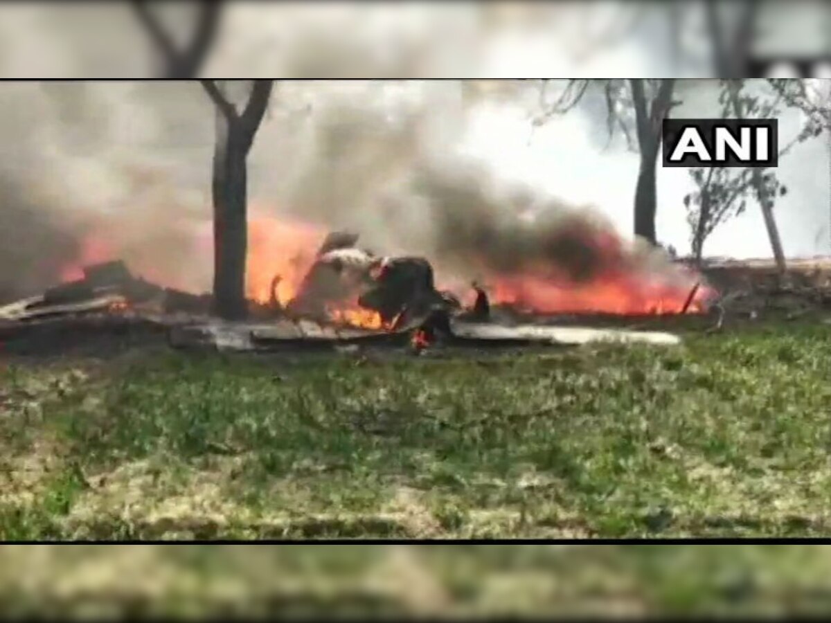 वायुदलाच्या लढाऊ विमानाला उत्तर प्रदेशात अपघात  title=