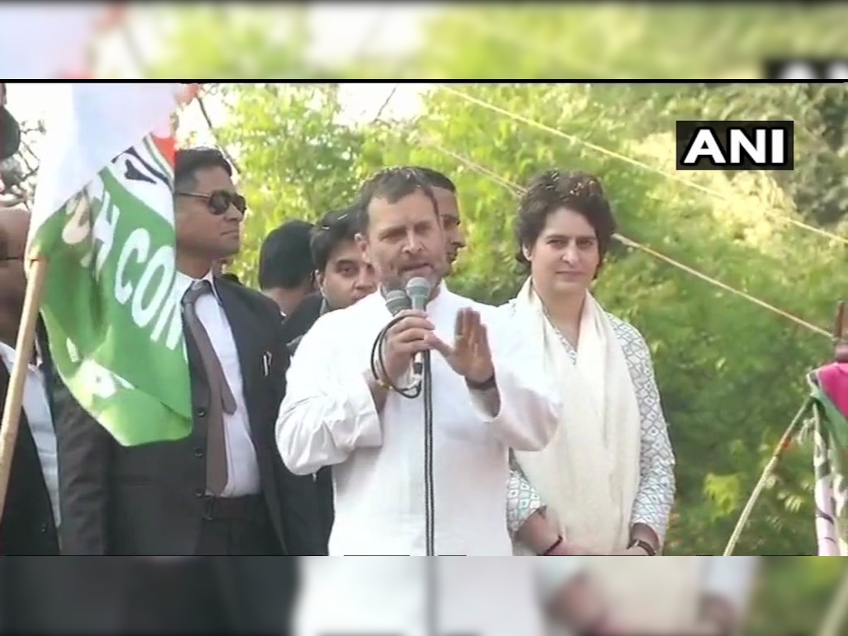 उत्तर प्रदेशात काँग्रेसची सत्ता येईपर्यंत स्वस्थ बसणार नाही; राहुल गांधींचा एल्गार title=