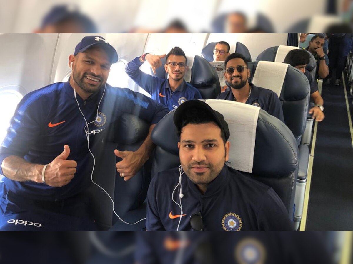 IND vS AUS : दुसऱ्या वन डेसाठी टीम इंडिया नागपुरात दाखल  title=