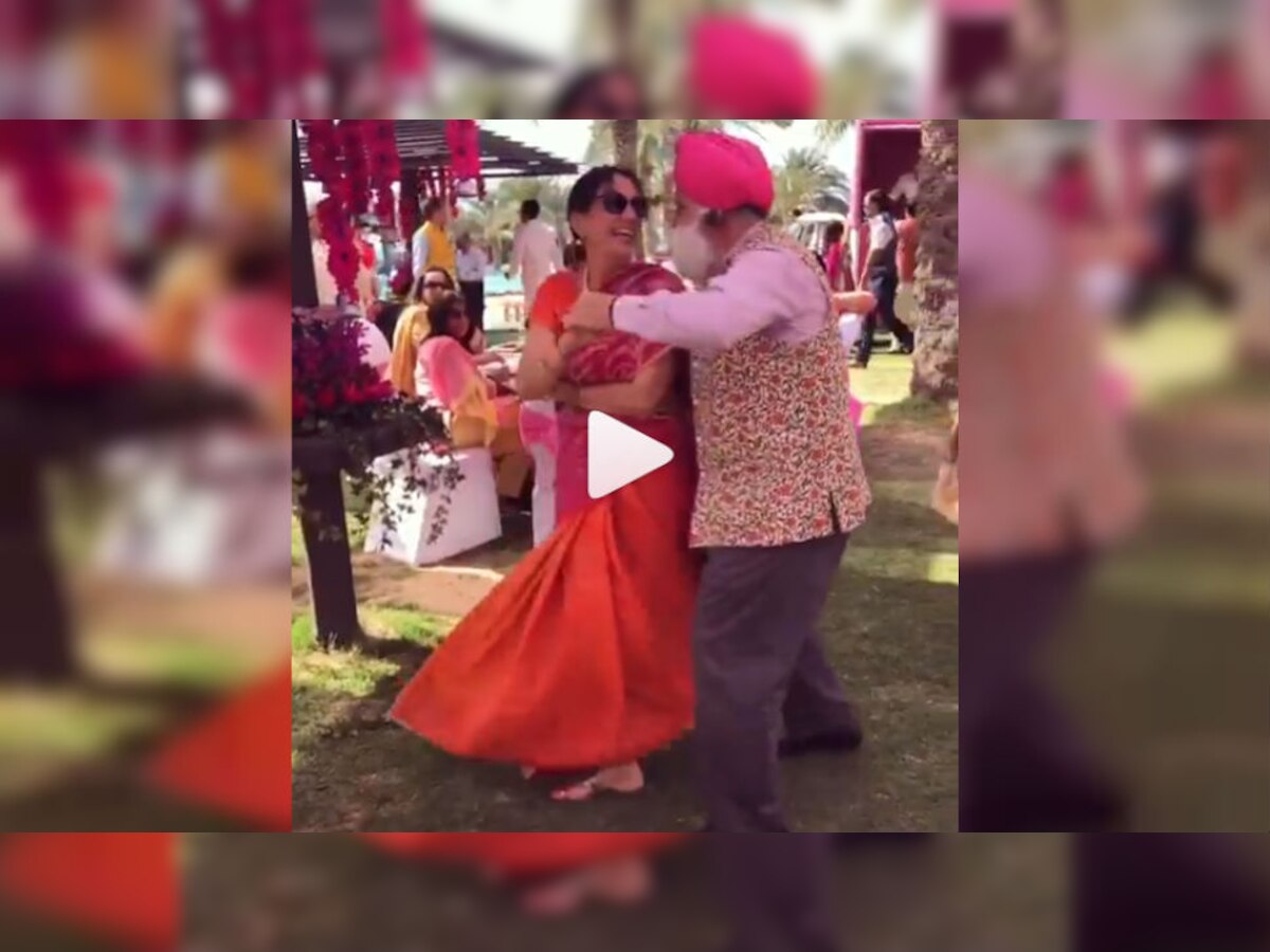 VIDEO : अनोख्या नृत्यकौशल्याने ही जोडी पुन्हा देतेय #Couple_Goals  title=