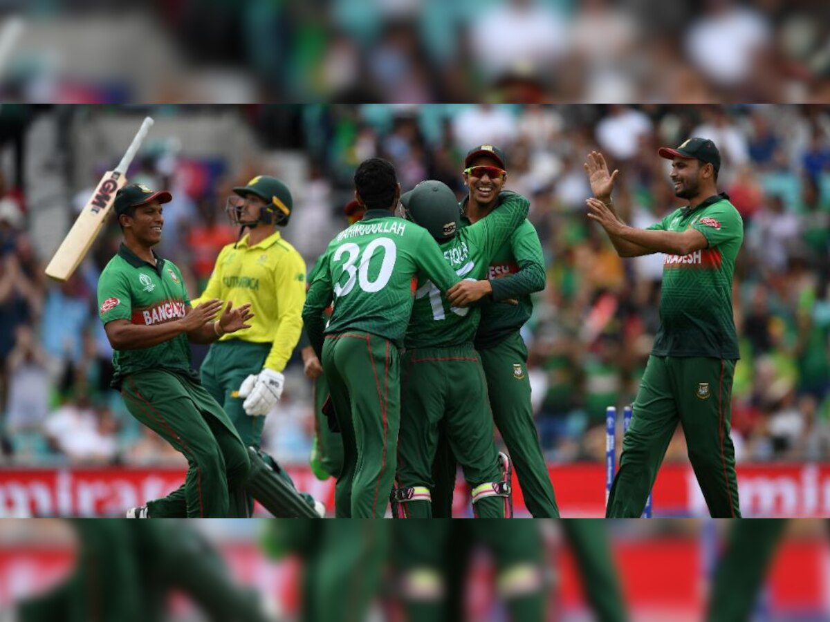 world cup 2019 : बांग्लादेशने दक्षिण आफ्रिकेचा उडवला धुव्वा, विजयी सलामी title=