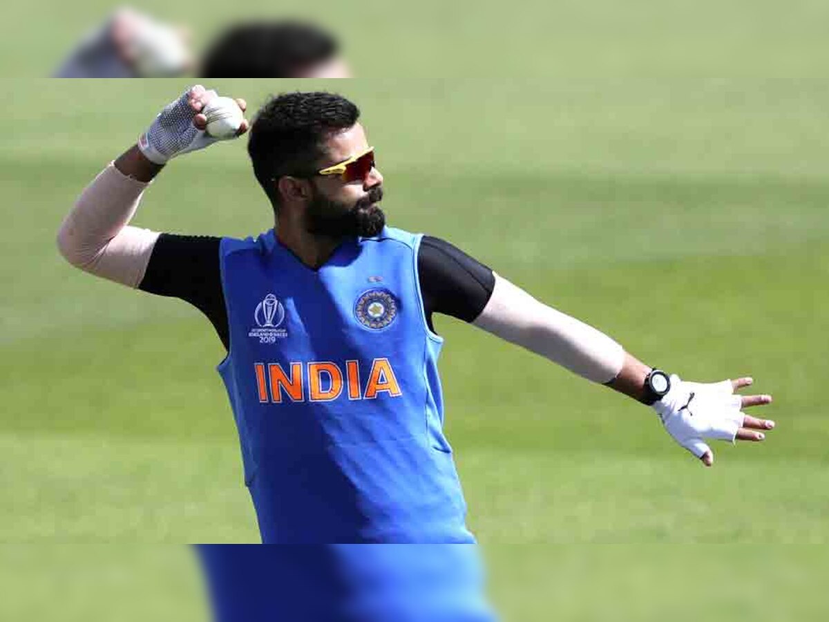 World Cup 2019 : टीम इंडियाला दिलासा, विराटची दुखापत गंभीर नाही title=