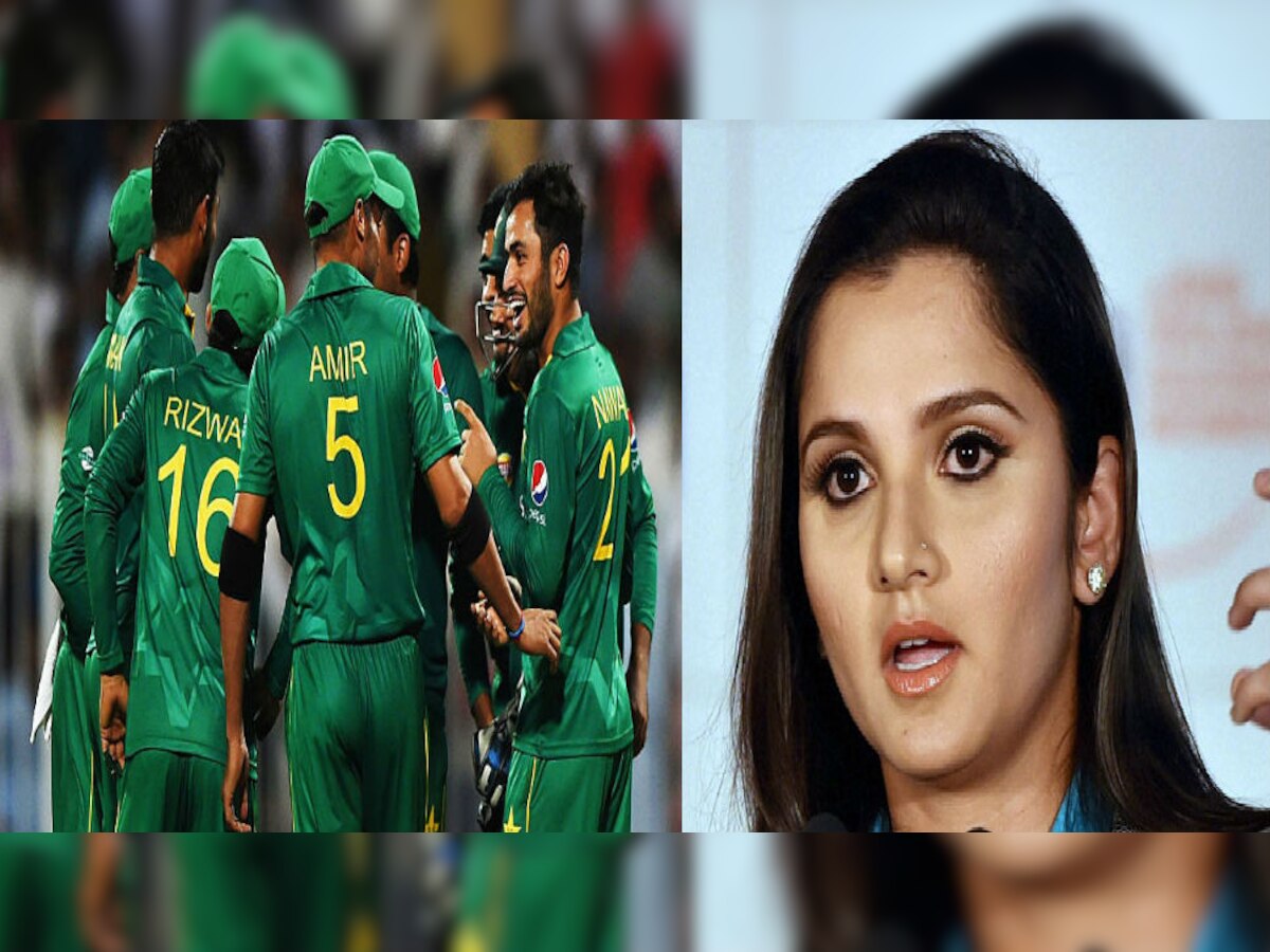 World Cup 2019 : पाकिस्तानच्या विजयावर सानिया मिर्झा म्हणते... title=