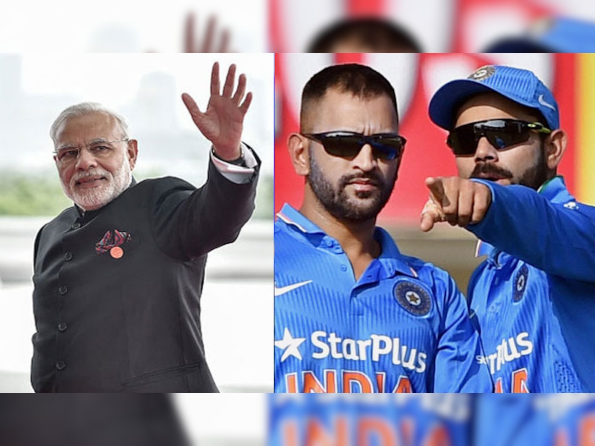 World Cup 2019 : वर्ल्डकपसाठी मोदींकडून टीम इंडियाला शुभेच्छा   title=