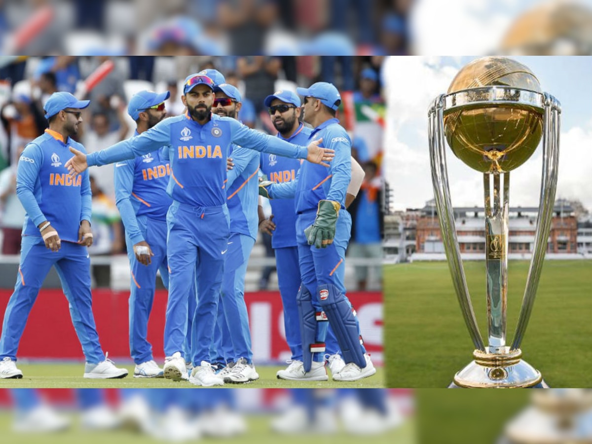 World Cup 2019 : उपांत्य फेरीत 'या' संघासह भारताची लढत; लक्ष्य फक्त एकच....  title=