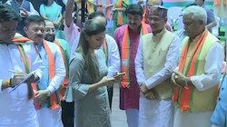 'बिग बॉस' फेम सपना चौधरीचा भाजप प्रवेश
