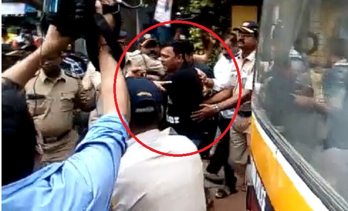 संदीप देशपांडे पोलिसांच्या ताब्यात