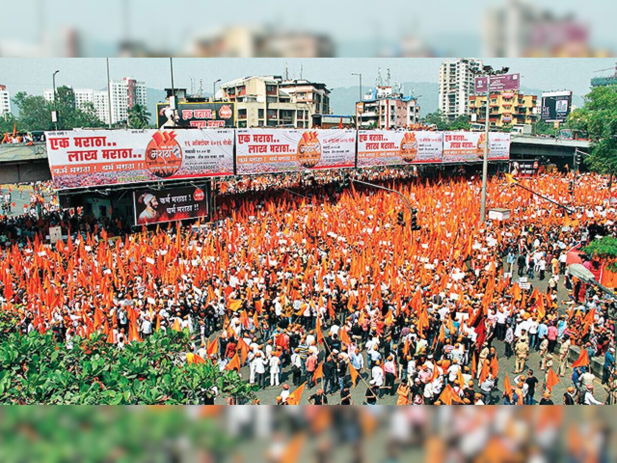 मराठा क्रांती ठोक मोर्चाची निवडणुकीतून माघार, या पक्षाला देणार पाठिंबा title=