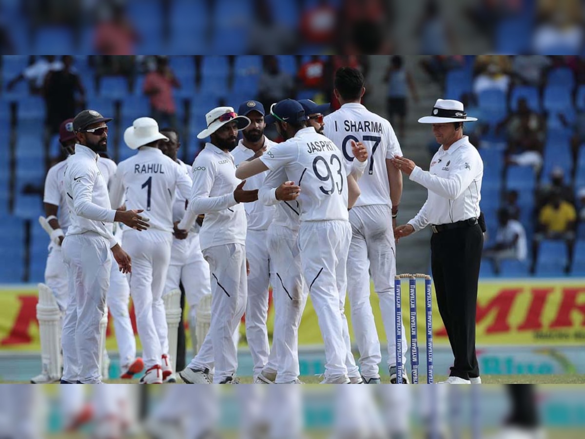 वेस्ट इंडिजवर टीम इंडियाचा मोठा विजय, कसोटी मालिका खिशात title=