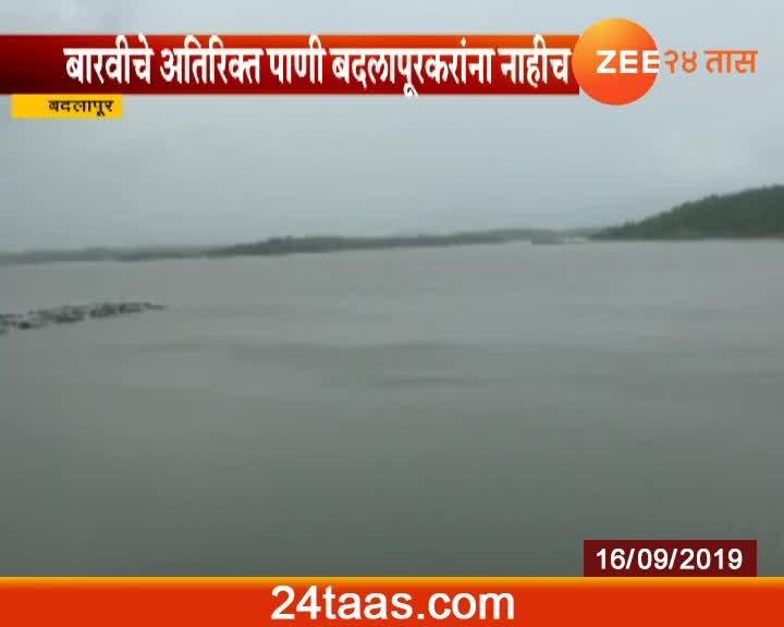 Badlapur Barvi Dam water issue