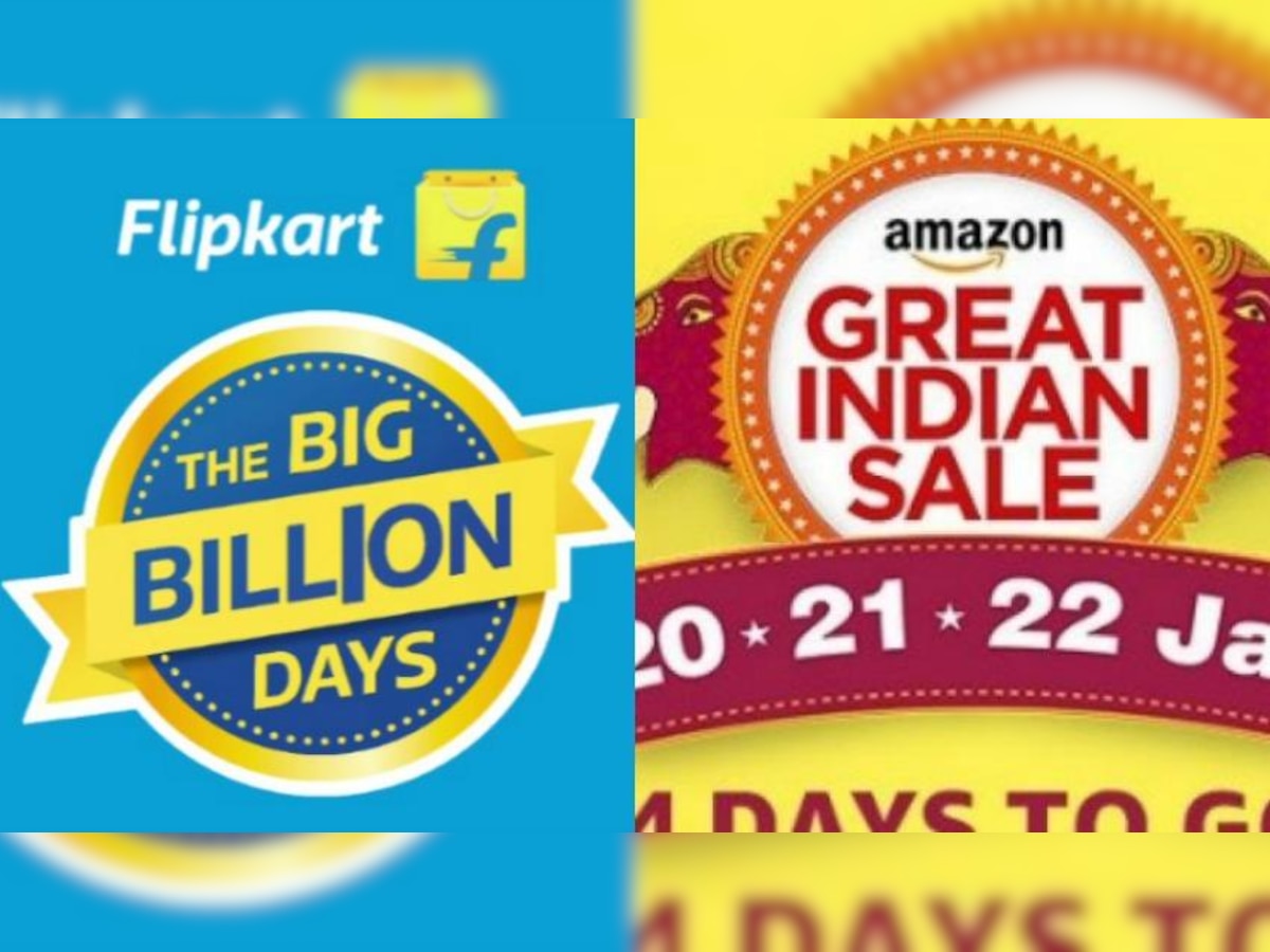 Amzon, Flipkart  वरुन ६ दिवसात १८ हजार कोटींची खरेदी title=