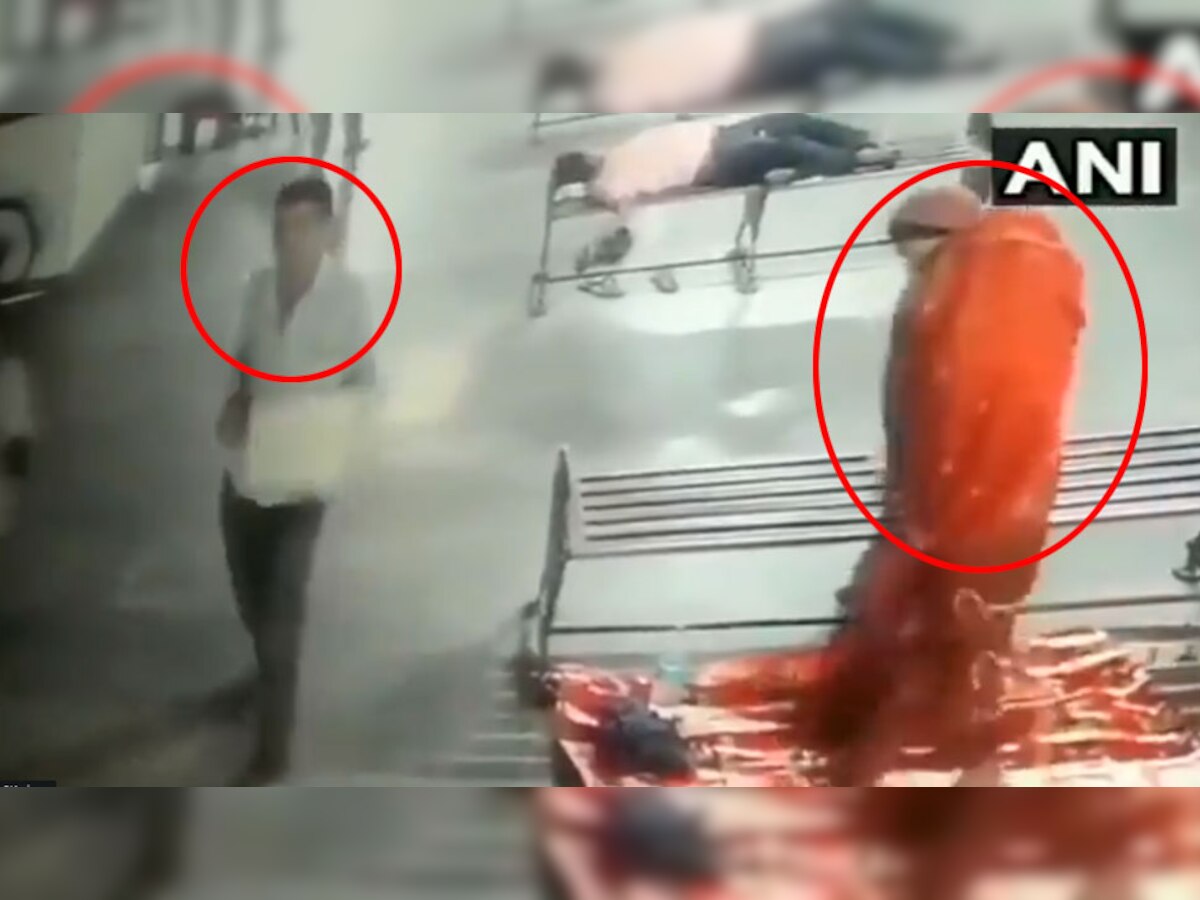 बस स्थानकावरून ८ महिन्यांच्या बाळाचं अपहरण, घटना CCTV मध्ये कैद title=