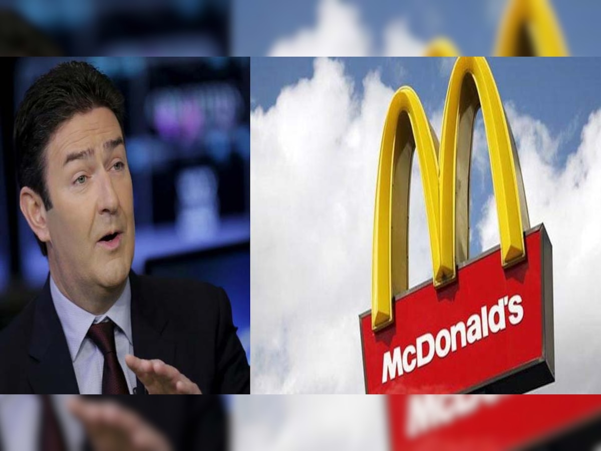 कर्मचाऱ्याशी प्रेमसंबंध; McDonaldच्या CEOला डच्चू title=