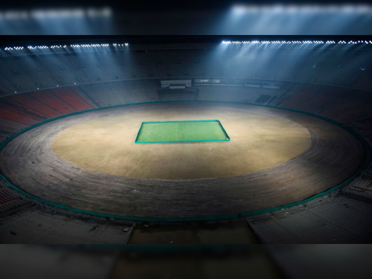 जगातलं सगळ्यात मोठं क्रिकेट स्टेडियम भारतात, बांधणी जवळपास पूर्ण title=