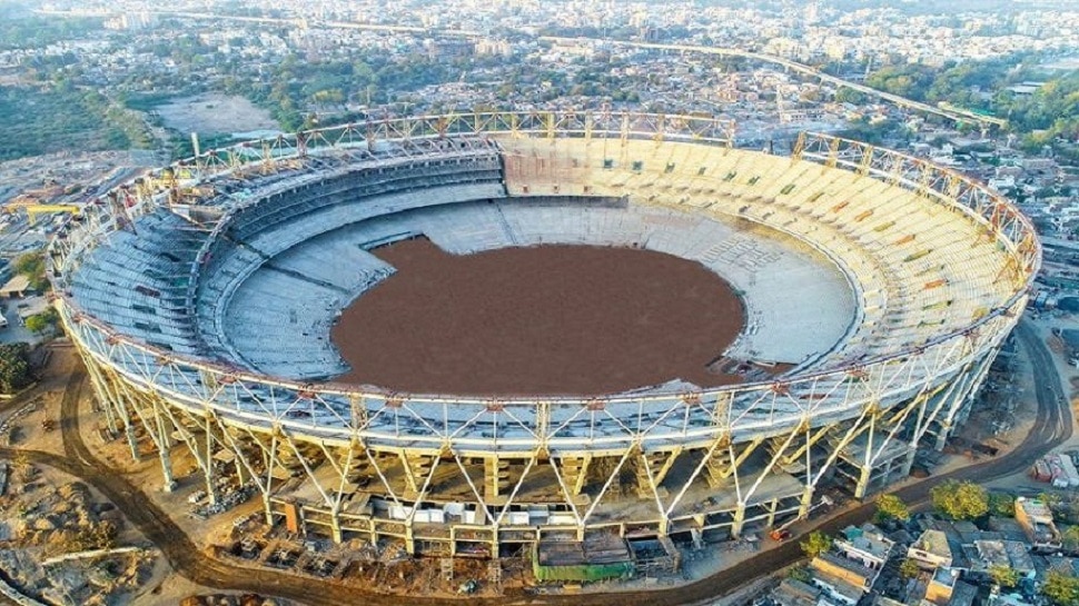 जगातील सर्वात मोठं क्रिकेट स्टेडियम Worlds Largest Cricket Stadium Sardar Patel Stadium 1398