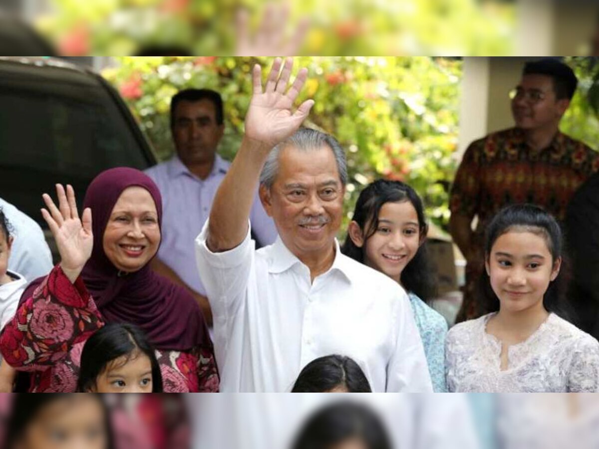 मलेशियाचे आठवे पंतप्रधानपदी मुहायदीन यासिन, घेतली शपथ  title=
