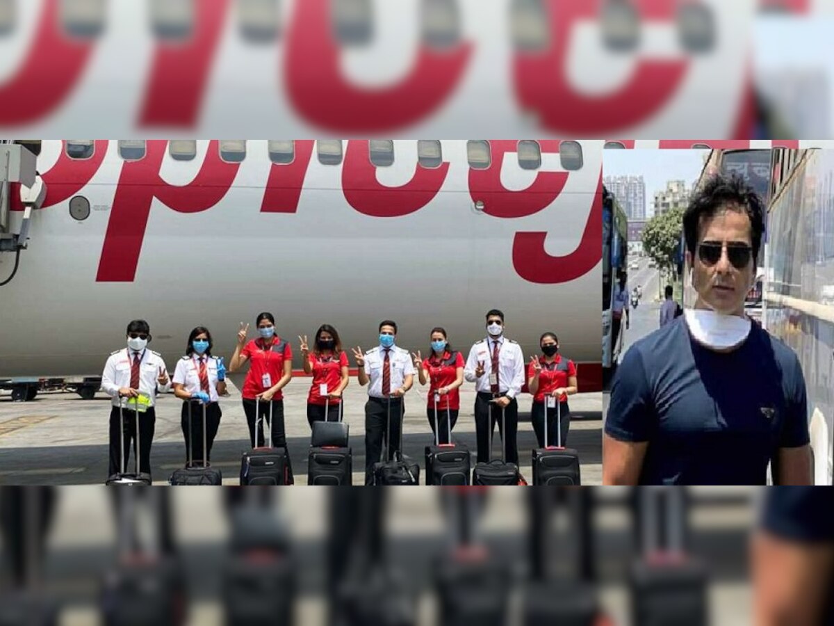 विद्यार्थ्यांना मायदेशी आणण्यासाठी SpiceJet सह सोनू सूदची भरारी title=