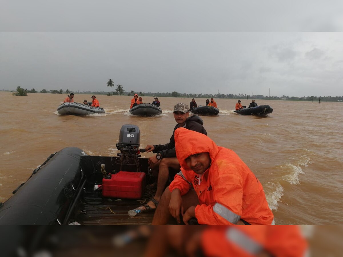 चंद्रपुराला पुराचा तडाखा : १४०० लोकांना हलवले, अद्याप शेकडो गावांना पुराचा वेढा  title=