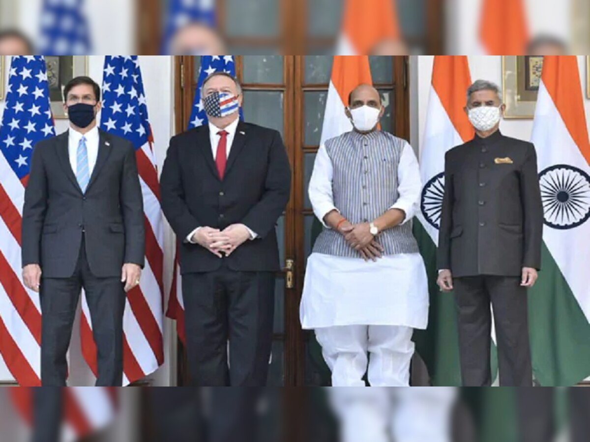 भारत आणि अमेरिका यांच्यात महत्त्वाचा संरक्षण करार   title=