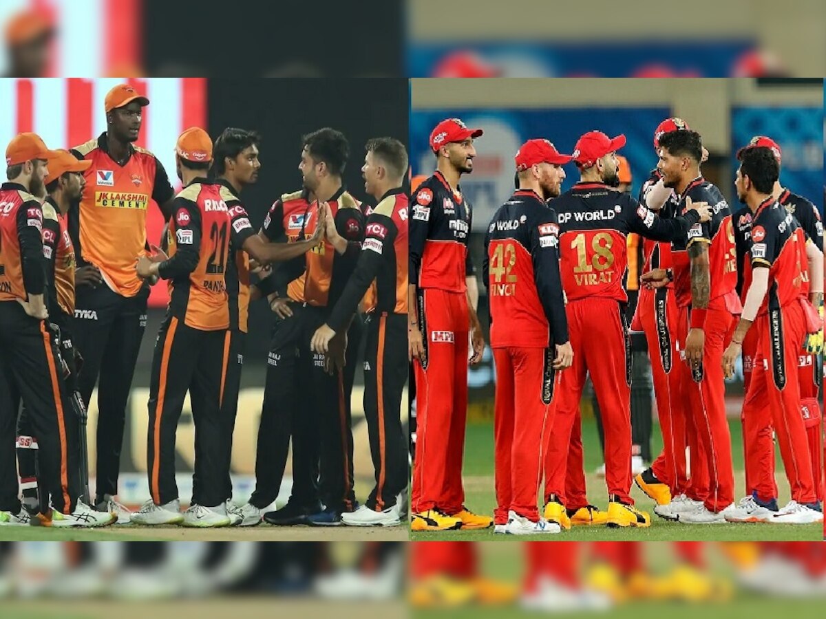 IPL 2020: बंगळुरु आणि हैदराबाद मध्ये आज 'कांटे की टक्कर' title=