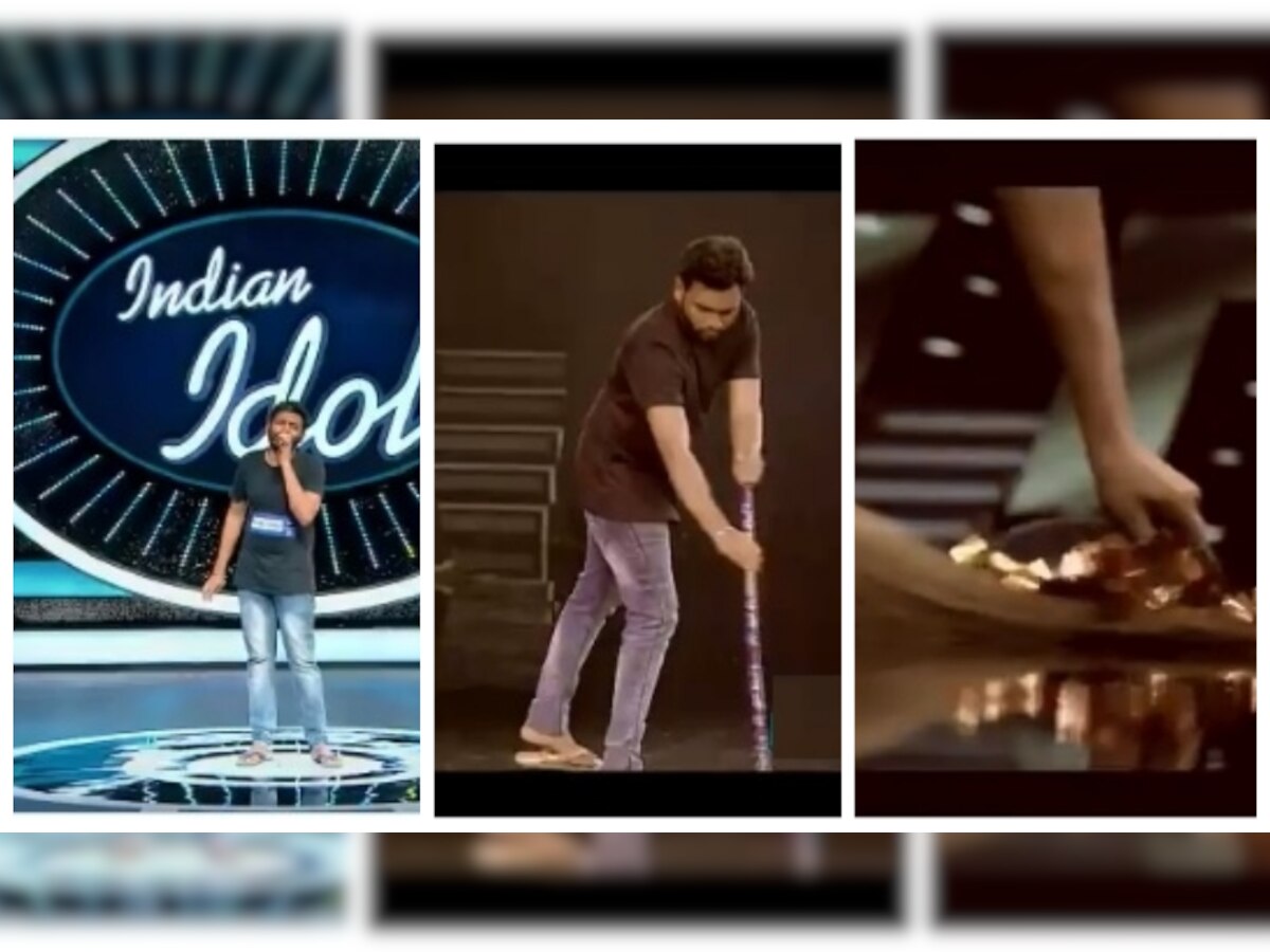 Indian Idol च्या सेटवर साफसफाई करणाऱ्या मराठमोळ्या तरूणाने जिंकल प्रेक्षकांच मन  title=