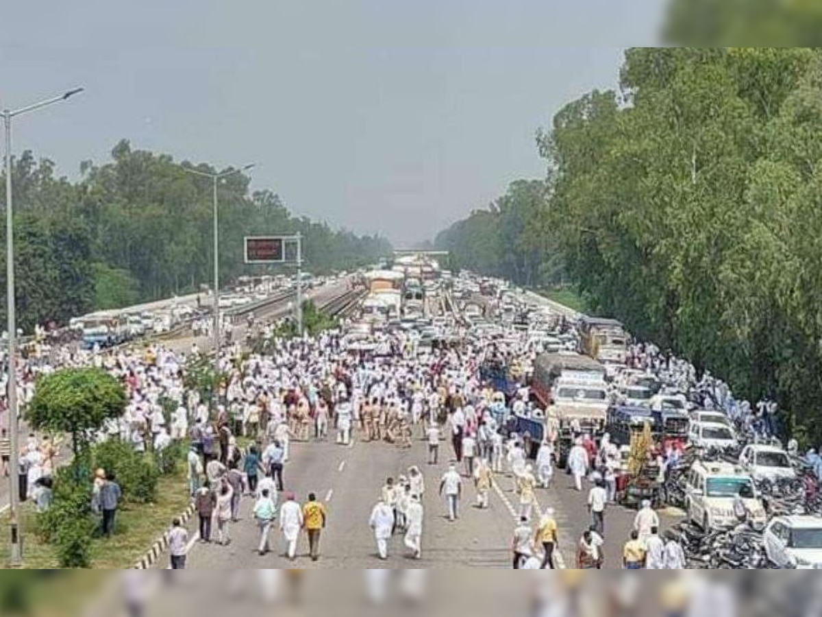 Farmers Protest : आक्रमक झालेल्या आंदोलक शेतकऱ्यांना अखेर दिल्लीत प्रवेश   title=