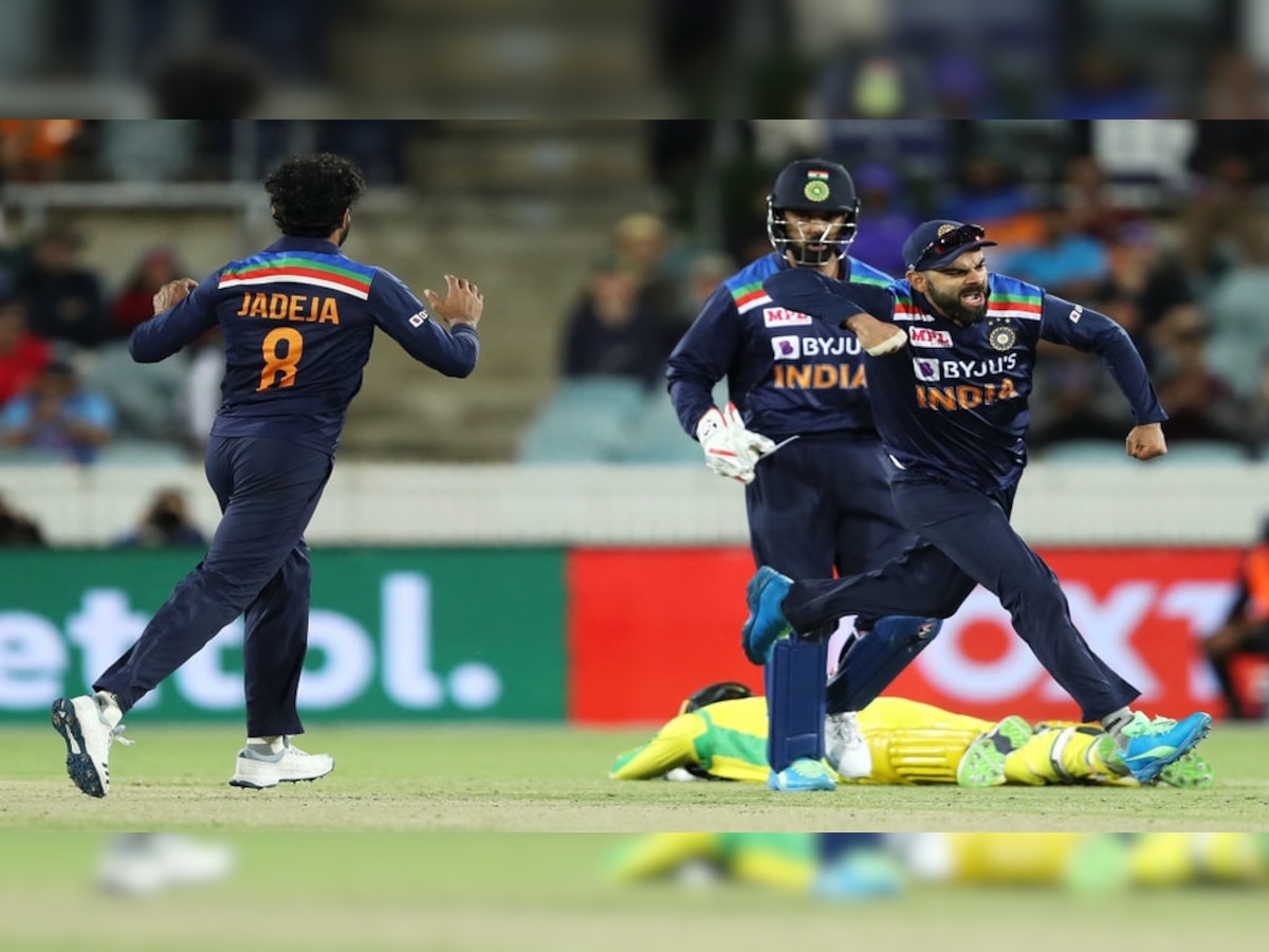 टीम इंडियाची तिसऱ्या वनडेत ऑस्ट्रेलियावर १३ धावानी मात  title=