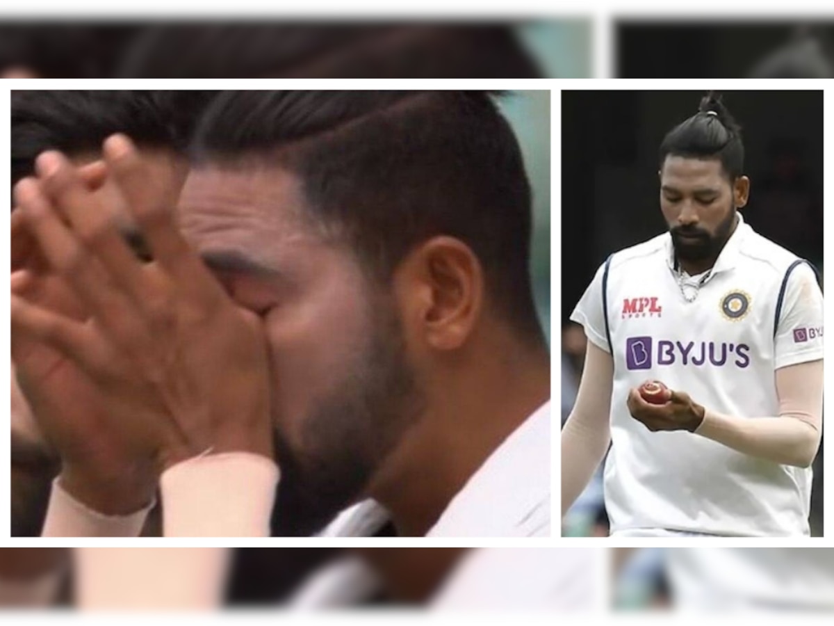 IND vs AUS Sydney Test : राष्ट्रगीताच्यावेळी Mohammed Siraj भावूक : Watch Video title=