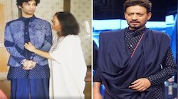 इरफानचा पुरस्कार घेण्यासाठी मुलगा बबीलने घातले वडिलांचे कपडे... म्हणाला