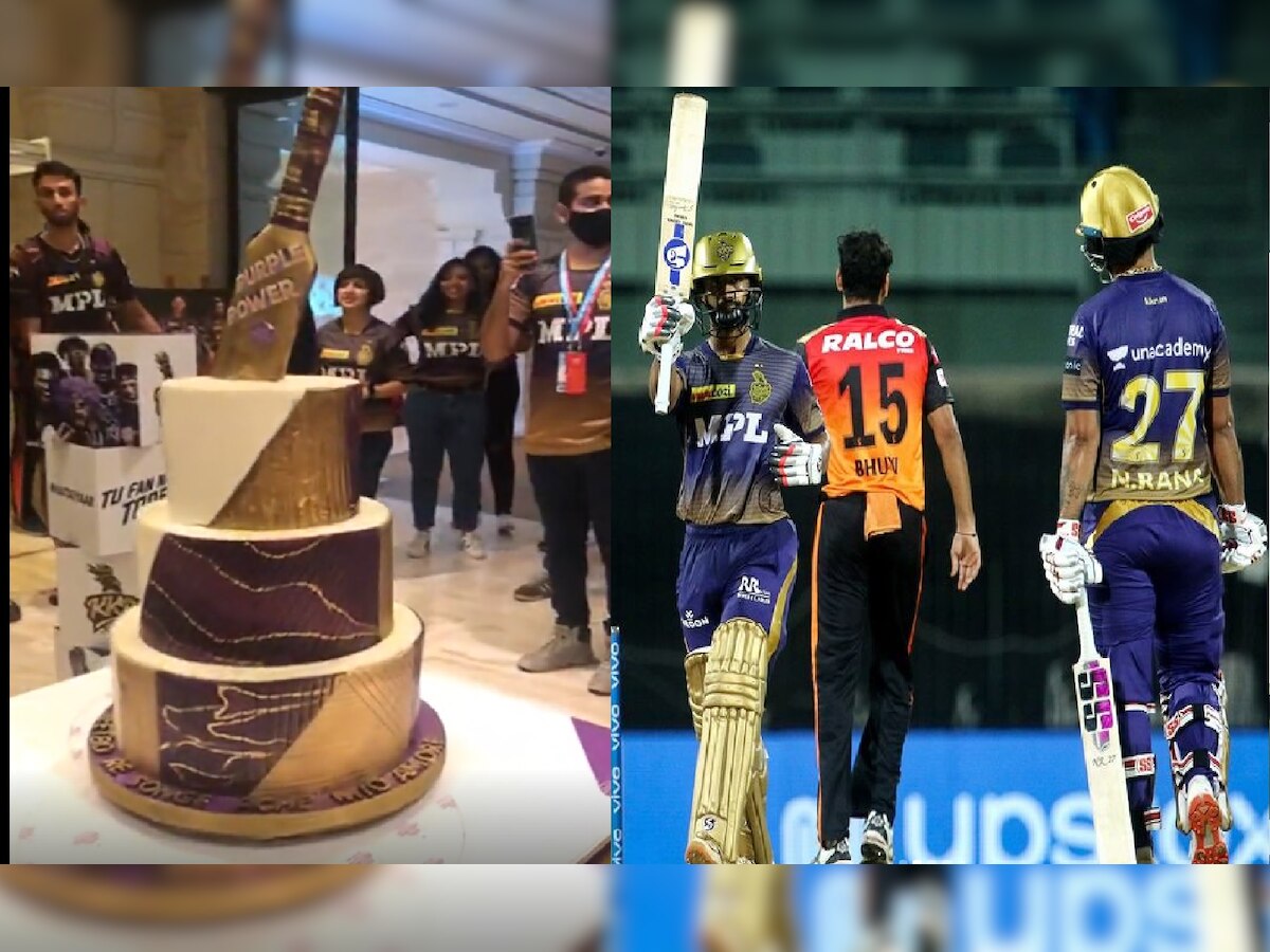 IPL 2021: कोलाकातानं गाठली IPLमधील विजयाची सेंच्युरी! हैदराबादचा तिसऱ्यांदा धोबीपछाड title=