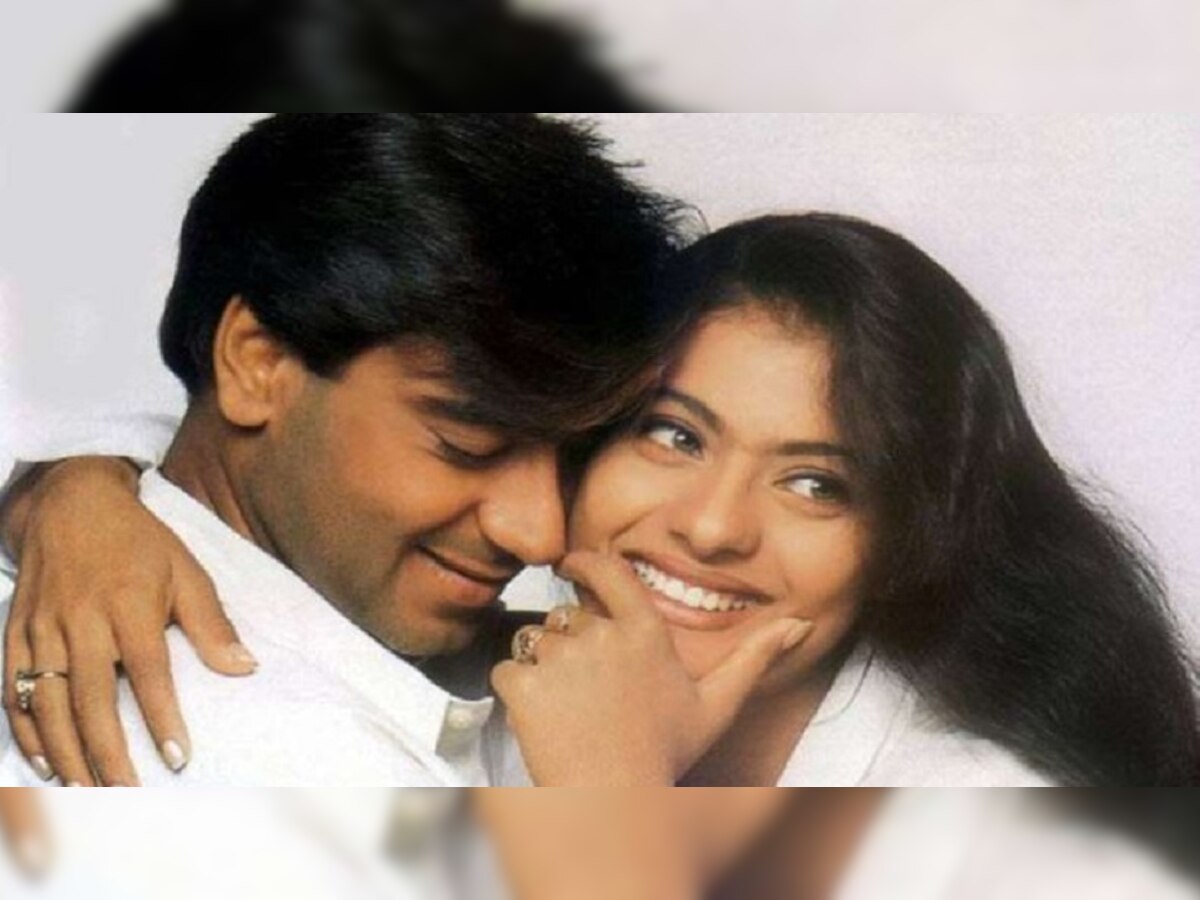 काजल-अजय देवगनची लव्हस्टोरी, दोघं प्रेमात पडले तेव्हा करत होते 'इश्क'मध्ये काम title=