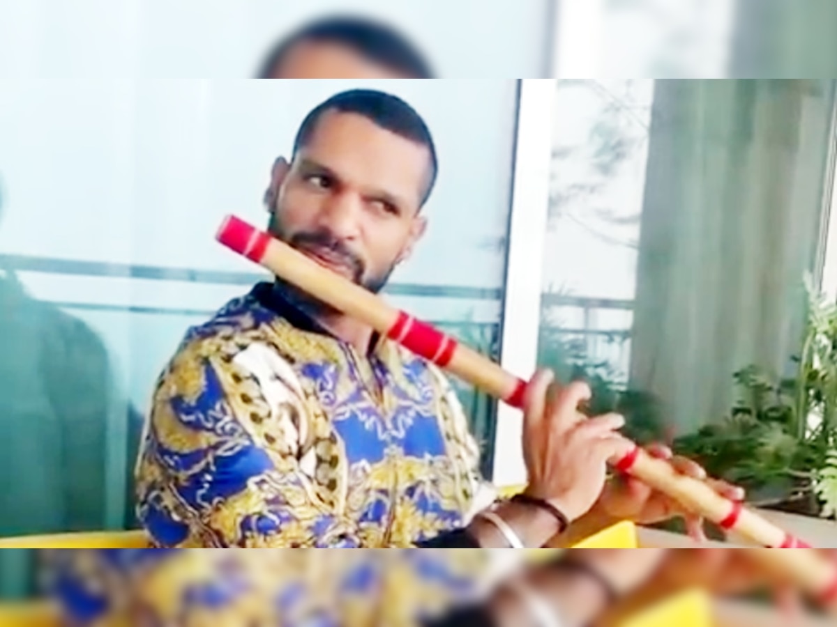 Shikhar Dhawan ने इंस्टाग्रामवर व्हिडिओ शेअर करुन फॅन्सला दिलं सरप्राईज title=