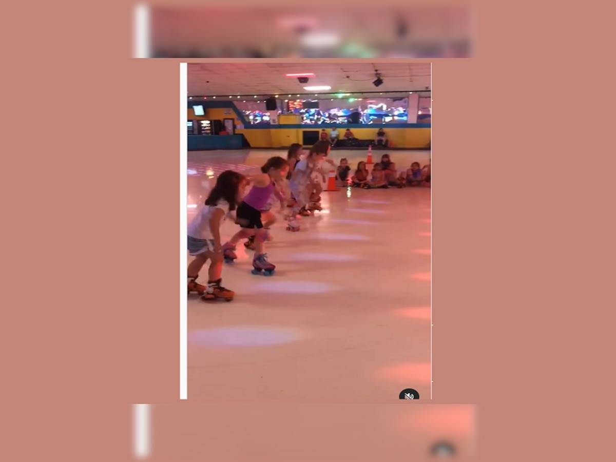 Skating Girl Viral Video : स्पर्धा सुरू होताच जमिनीवर पडली, पुन्हा जोमाने उठली आणि शर्यंतही जिंकली title=