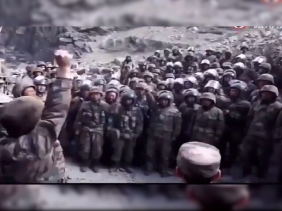 Galwan Clash Video: गलवान संघर्षाचा आणखी एक Video Viral; भारत- चीनची टक्कर सर्वांसमोर  title=
