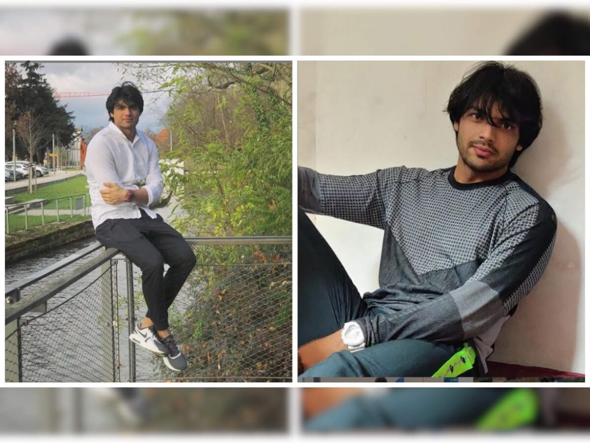 Neeraj Chopra Video : नीरज चोप्राचं आणखी एक टॅलेंट समोर, व्हिडीओ व्हायरल  title=