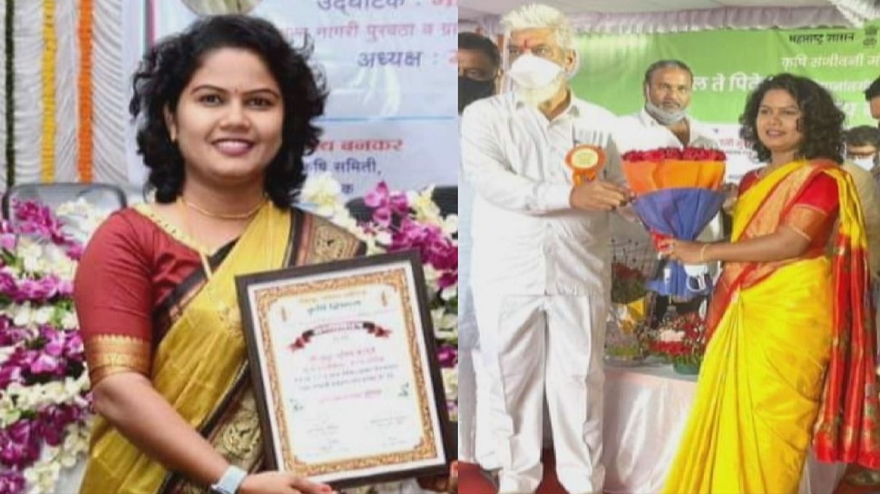 sharddha kasurde owner of Krishi Seva Kendra in nashik niphad shes use of goons to recover loans from farmers - Vimarsana News