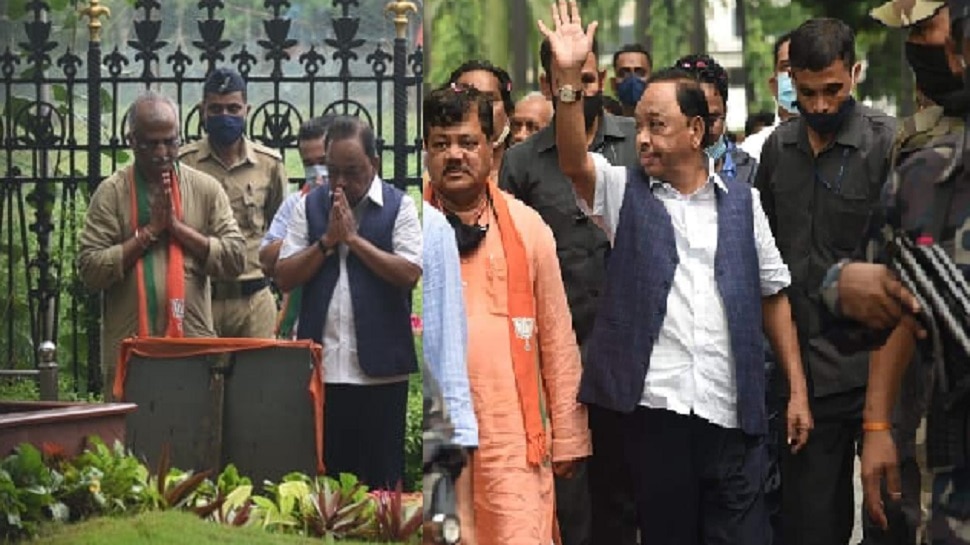 Minister Narayan Rane On Shuddhikaran Of Balasaheb Thackeray Memorial After His Visit - Vimarsana News