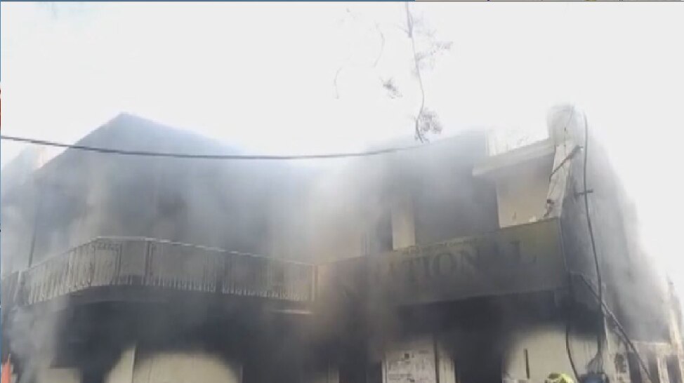 Massive fire at MIDC in Amravati since 1 am - Vimarsana News