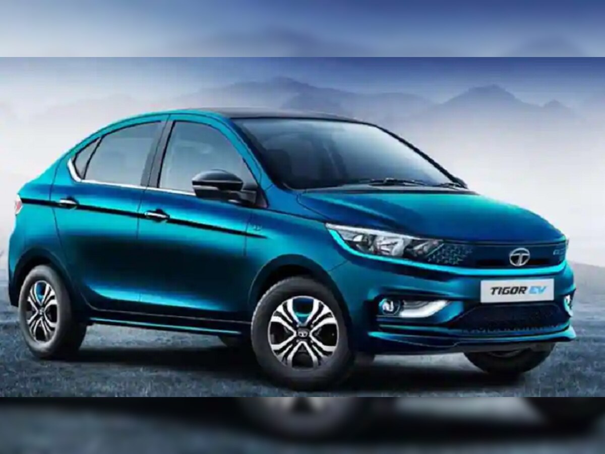 Tata Tigor EV ची किंमत 11.99 रुपये; सिंगल चार्जमध्ये 306 Km धावणार title=