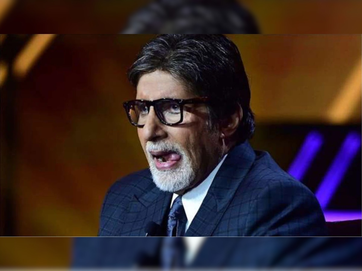 KBC मध्ये अमिताभ बच्चन यांनी चुकीचा प्रश्न विचारताचं पुढे काय झालं?  title=