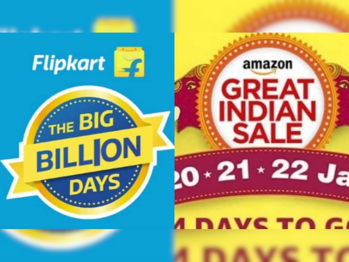 Flipkart आणि Amazon वर BIG Sale, फोनसह या वस्तूंवर मिळणार मोठी ऑफर title=