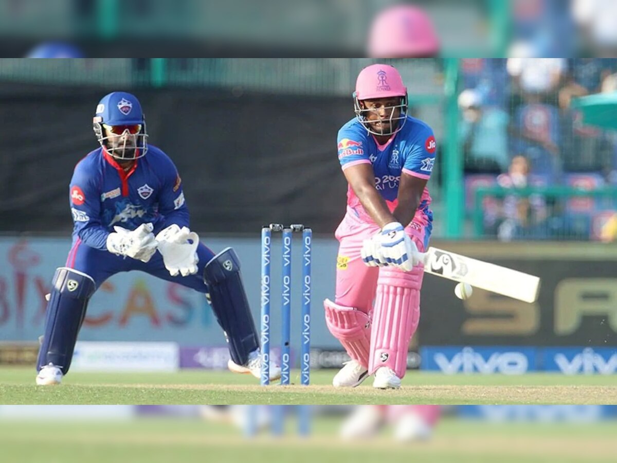 IPL 2021 DC vs RR: संजू सॅमसनचे प्रयत्न अपयशी, दिल्लीचा 33 धावांनी राजस्थानवर विजय title=